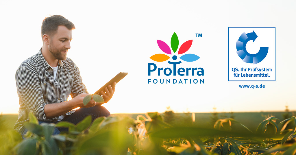ProTerra Standard QS-recognised for soybean production