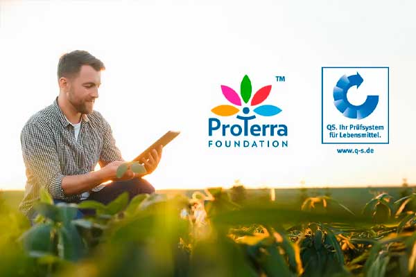 ProTerra Standard QS-recognised for soybean production