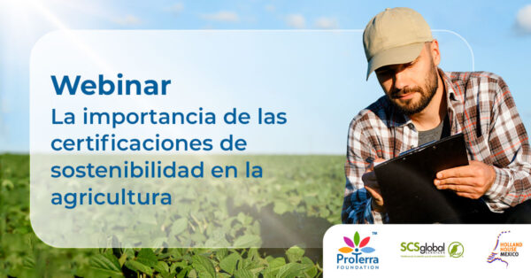 Webinar The Importance of Sustainability Certifications in Agriculture